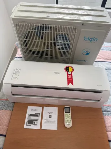 Ar condicionado Elgin 9000 BTUs ótimo estado de uso