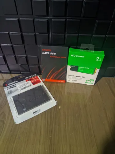(Novos) SSD Sata e Nvme 480gb - 512gb - 2TB