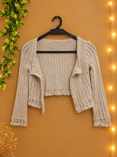 Cropped crochê