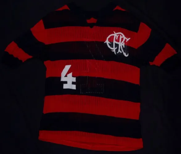 Camisa flamengo 1976 Jogo