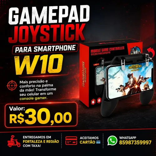 Gamepad joystick para smartphone R$30