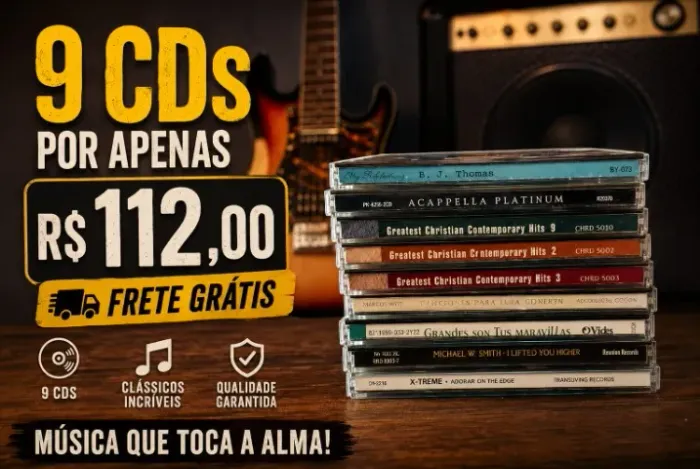 PACOTE DE CD'S GOSPEL INTERNACIONAL - VÁRIOS ARTISTAS