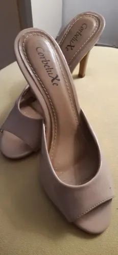 Sandália salto alto corbeluxe