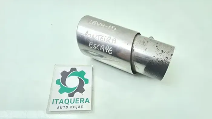 Ponteira Escape Toyota Rav4 2.0 Ano 2014 2015 Cromado