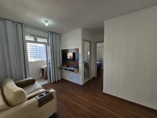 Apartamento de 02 quartos, 01 Suíte, 01 varanda, e 01 vaga de garagem, Jardim Riacho, Cont
