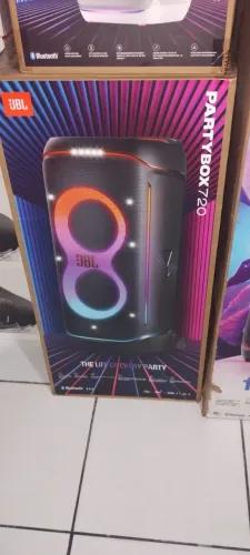Jbl partybox 720 lacrada zero bala apenas 5.799 reais aceito cartão ZAP *90