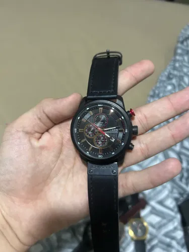 RELÓGIO MASCULINO CURREN BLACK