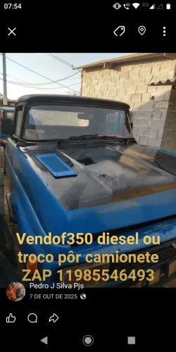 Ford F-350 3.9 Turbo Intercooler Diesel 2P Manual 1980