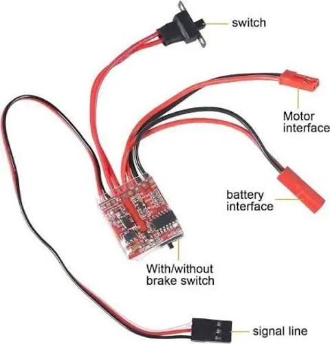 Esc brushed 20a 