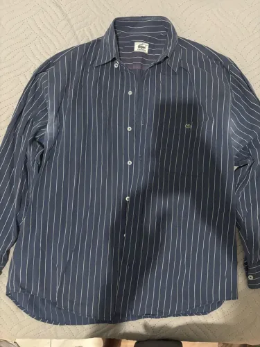 Camisa social Lacoste usada