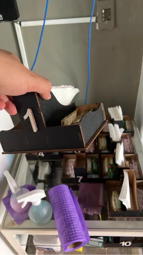 Porta guardanapos mdf novos, usados 1 mês
