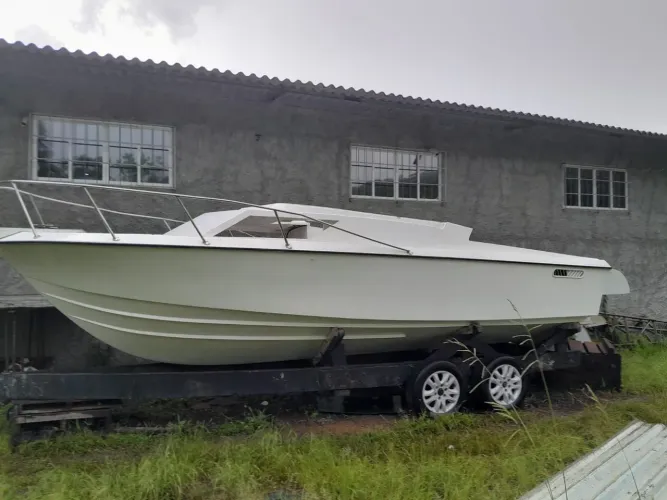 Casco de barco de fibra lancha 28 pés