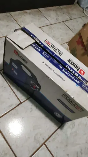 Inversora de solda box solda flama dv 161 bivolt nova