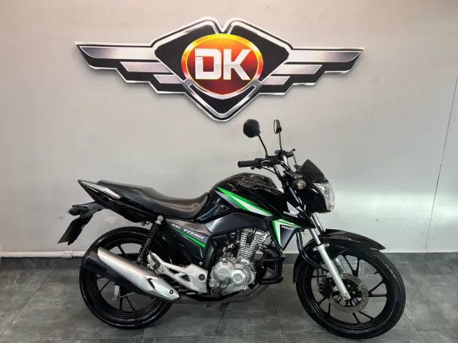 Honda CG 160 Titan 2017 Preta
