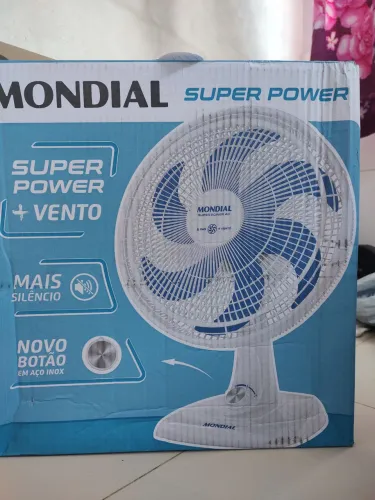 Vendo Ventilador Mondial 30 cm Novo, Na Embalagem 220 volts 