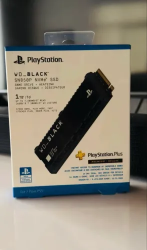 SSD WD_BLACK NVMe - Playstation 1TB