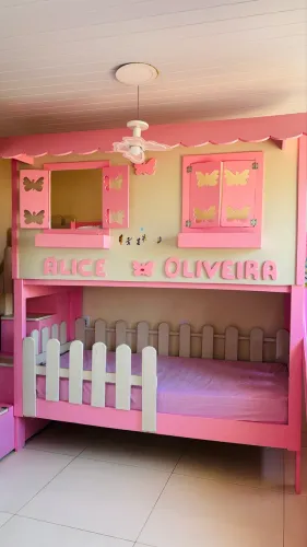 QUARTO MONTESSORIANO DOS SONHOS MENINA COMPLETO - PRATICAMENTE NOVO