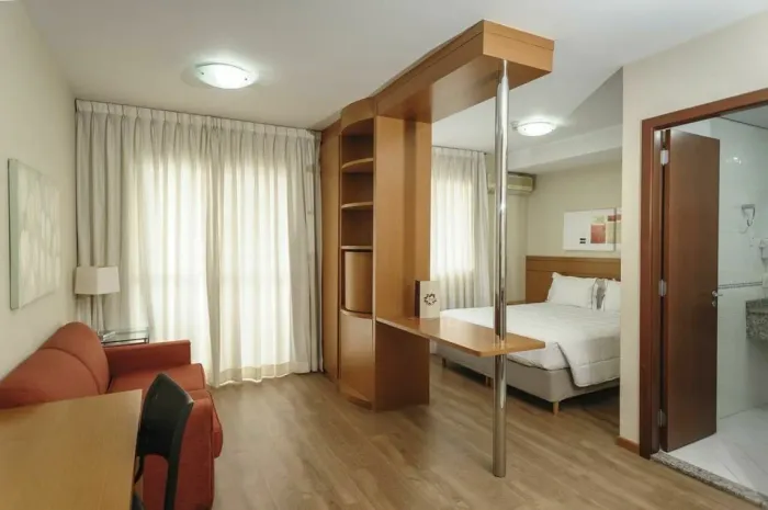 Apto no The Premium Osasco contendo 35m², 1 dormitório e 1 vaga disponível para locação no