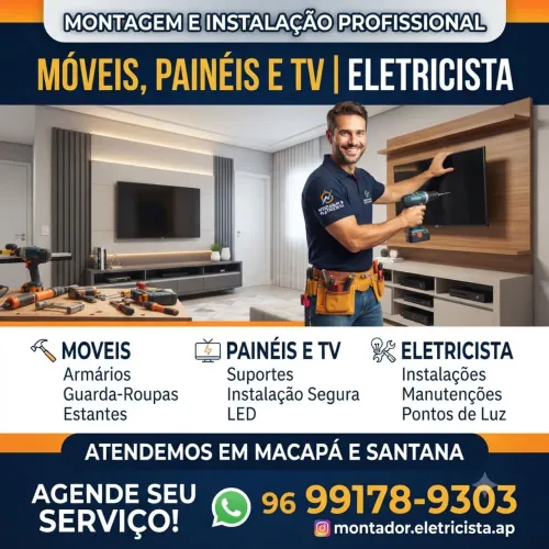 Montador eletricista doméstico e residencial