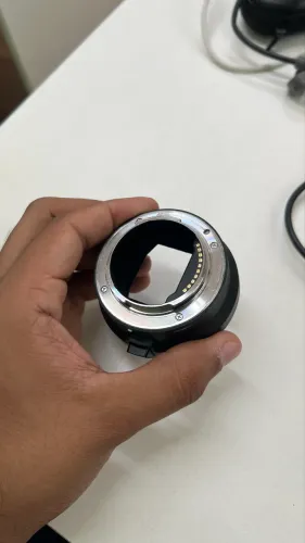 Adaptador sigma mc11 Sony para lentes cânon 