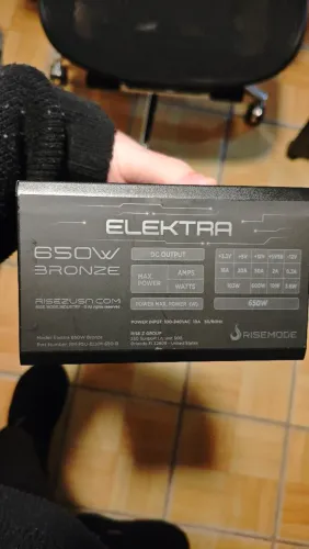 Fonte 650w Elektra Full Modular