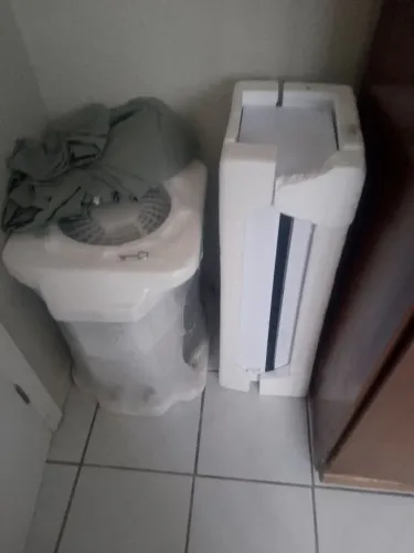 Troco ar condicionado por moto elétrica
