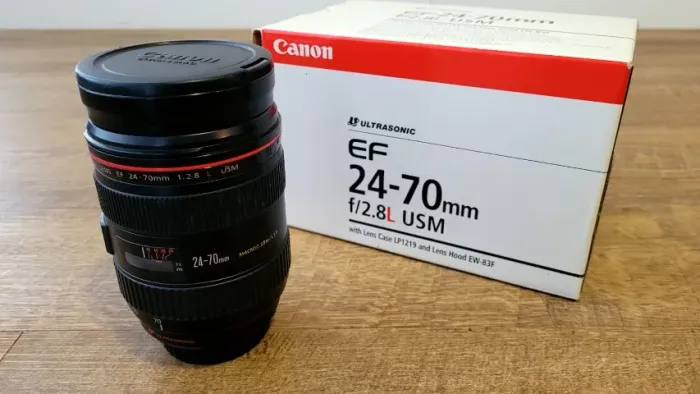 Lente Canon 24-70mm F/2.8L Ef