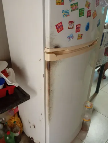Geladeira funcionando