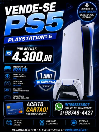 Ps5 1 semana de uso