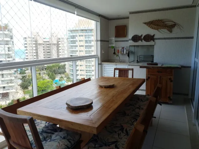 Apartamento com 3 dormitórios para alugar, 138 m² - Riviera de São Lourenço - Bertioga/SP