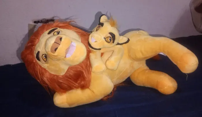 Pelucia rei leão original 