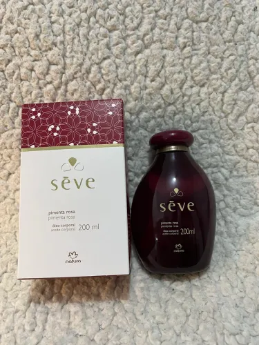 Óleo Corporal Sève Natura Pimenta Rosa 200ml nunca usado
