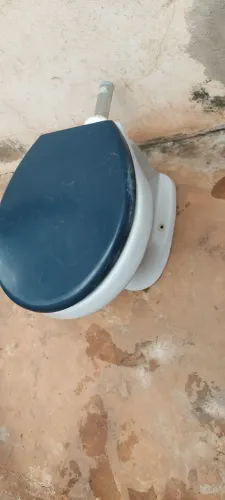 Vendo vaso sanitário com tampa