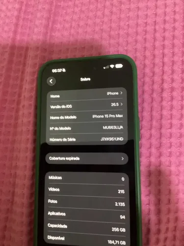 iPhone 15 pro max 256GB
