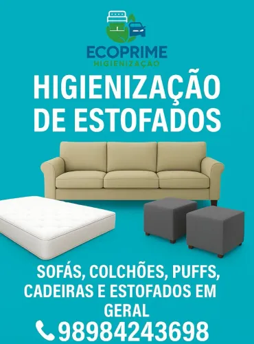 Higienização profissional de estofados