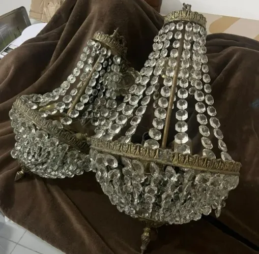 Lustre de cristal (2 unidades)