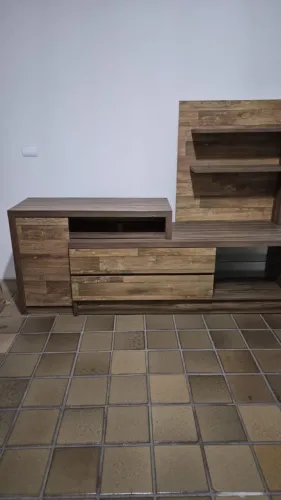 Rack de sala - móvel. aberto 2,5m e fechado 2m