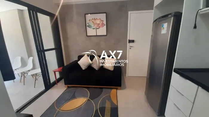 Locação 45m² 2 quartos 1 vaga Mobiliado