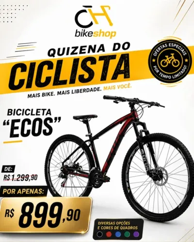 BICICLETA "ECOS" ARO 29