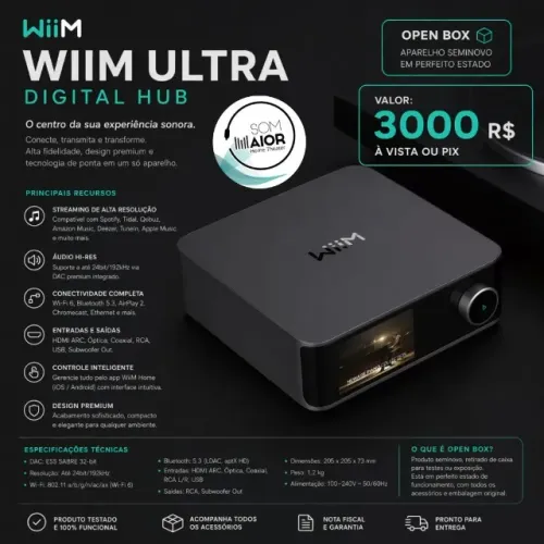 wiim ultra digital hub