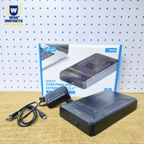Case Hd Externo Usb 3.0 Sata 2,5/3,5 5Gb