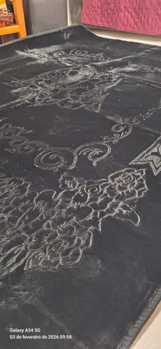 Tapete gigante veludo 