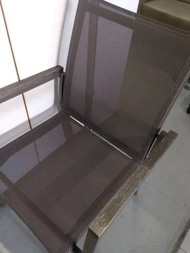 Cadeira marrom Para área externa