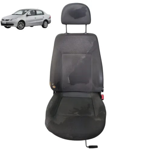 Banco Dianteiro Esquerdo Tecido Vw Voyage Gol G5 2008 2009  Cinza