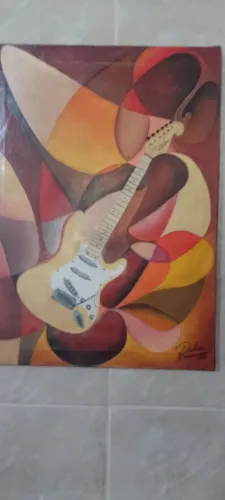 Pintura em acrílico sobre tela