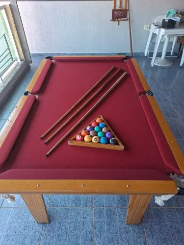 Mesa de bilhar 1.20 1.90