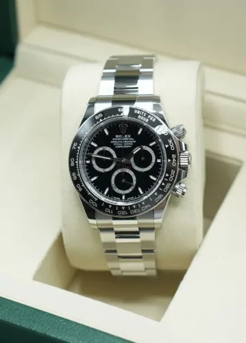 Relógio Rolex Daytona 126500LN Black Dial Ano 2025 Original