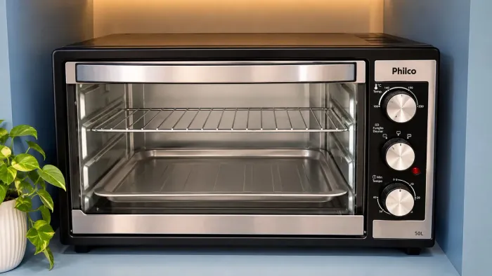 Forninho elétrico Philco 50L semi novo