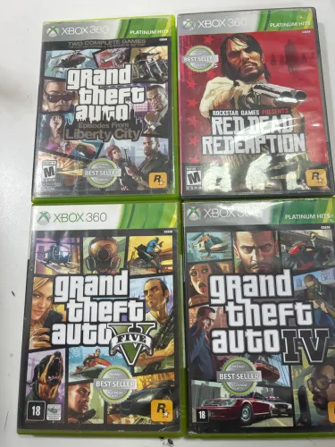 GTA5 /GTA LIBERTY CITY GTA 4 RED DEAD REDEMPTION XBOX360