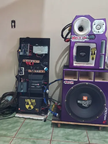 Vendo som automotivo residencial som completo de tudo usa no carro ou residencial